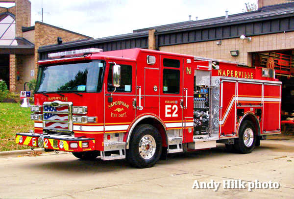 #chicagoareafire.com; #Pierce; #Enforcer; #FireTruck; #AndyHilk; #NapervilleFD;