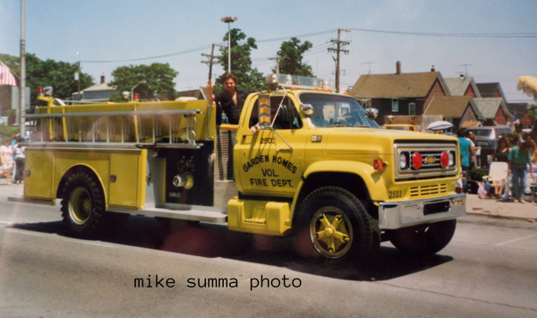 #chicagoareafire.com; #TBT; #GardenHomesFPD; #history; #FireTruck; #MikeSumma; #Darley; #Chevy;