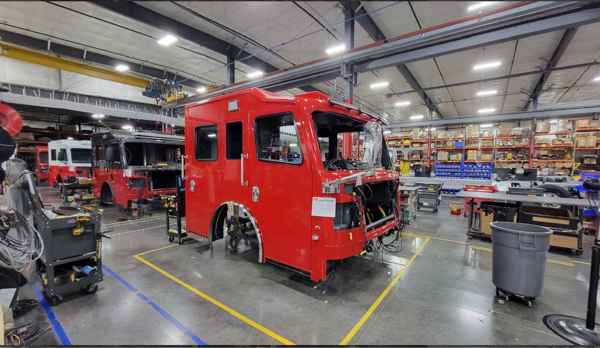 #chicagoareafire.com; #FireTruck; #beingbuilt; #rosenbaueramerica; #Commander; #AlsipFD;