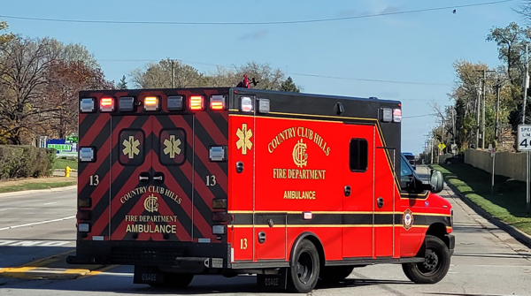 #chicagoareafire.com; #ambulance; #CountryClubHillsFD;