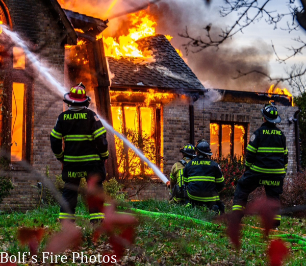 #chicagoareafire.com; #JimmyBolf; #LakeZurichFD; #housefire; #firefighters; #flames;