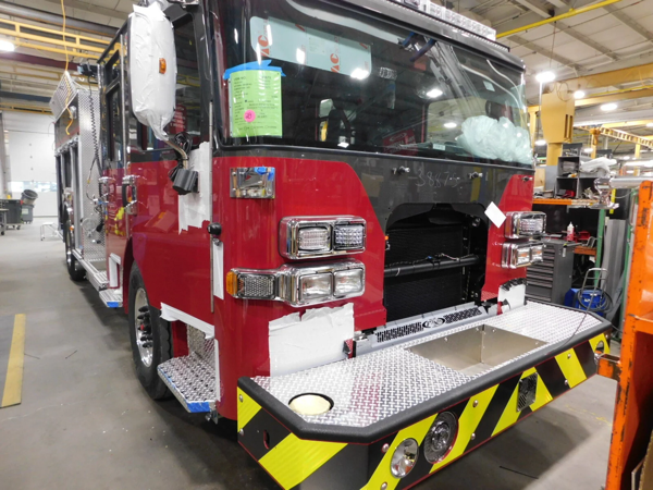 #chicagoareafire.com; #FireTruck; #beingbuilt; #Pierce; #CountrysideFPD;