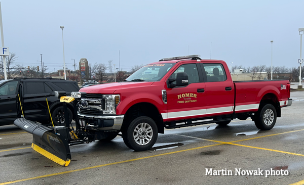 #chicagoareafire.com; #MartinNowak; #HomerTownshipFD; #pickup; #plow; #Ford; 