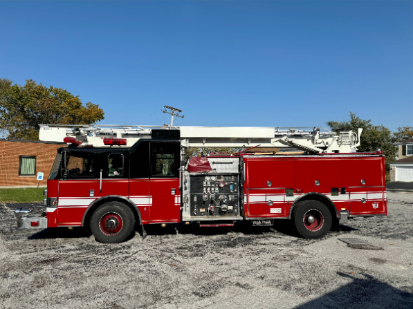 #chicagoareafire.com; #FireTruck; #Pierce; #Lance; #Skyboom; #forsale; #HazelCrestFD;