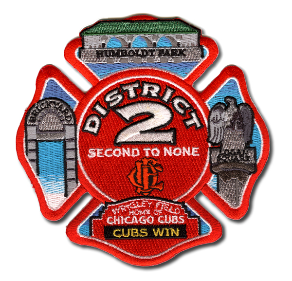 Chicago FD District 2 patch