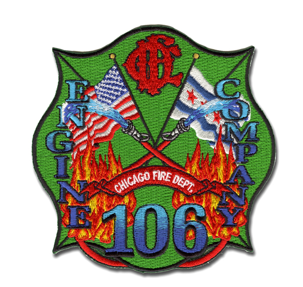 Chicago FD Engine 106's patch