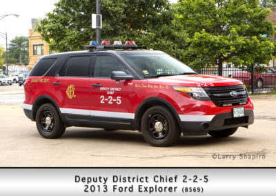 Chicago FD Deputy District Chief 2-2-5