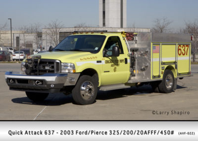 Chicago FD Quick Attack 6-3-7 at Midway Airport