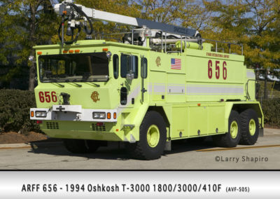 Chicago FD ARFF 6-5-6 at O'Hare Airport