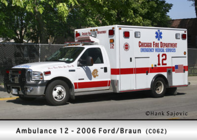 Chicago FD Ambulance 12