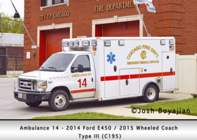 Chicago FD Ambulance 14