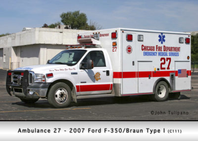 Chicago FD Ambulance 27
