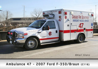 Chicago FD Ambulance 47