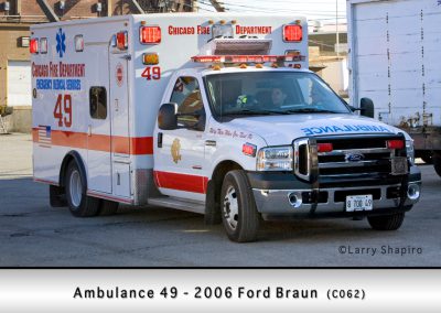 Chicago FD Ambulance 49