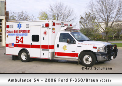 Chicago FD Ambulance 54