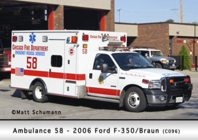 Chicago FD Ambulance 58