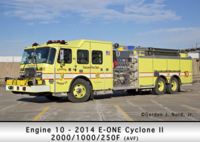 Chicago FD Engine 10 at O'Hare Airport