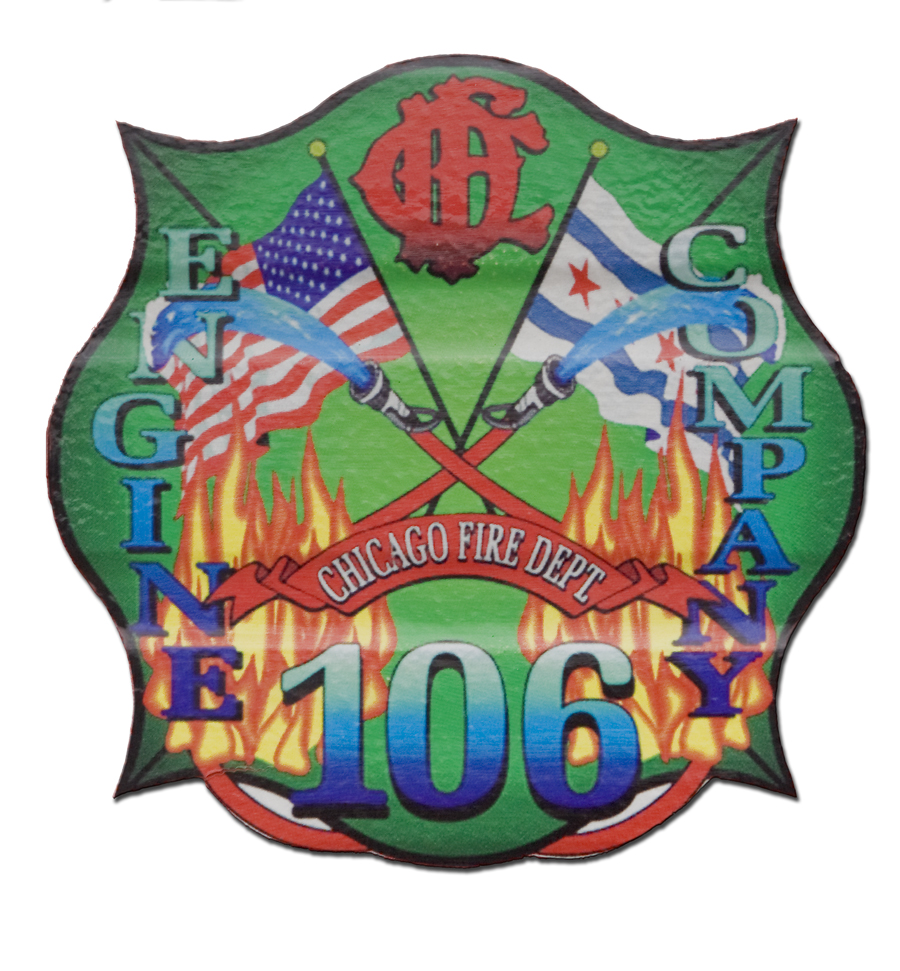 Chicago FD Engine 106's decal