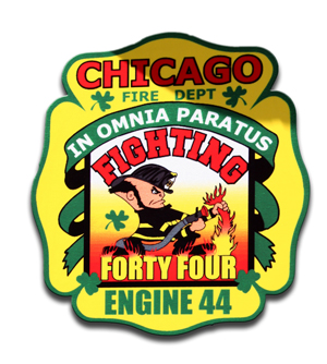 Chicago FD Engine 44's decal