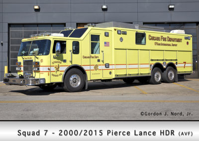 Chicago FD Squad 7 at O'Hare Airport