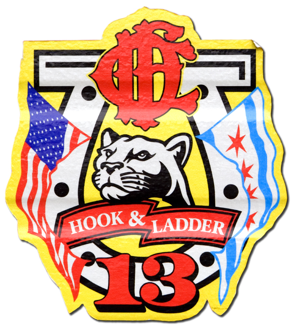 Chicago FD Truck 13's decal