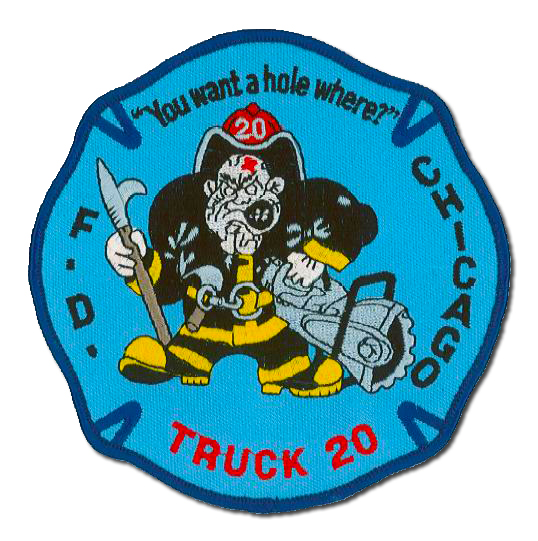 Chicago FD Truck 20's patch