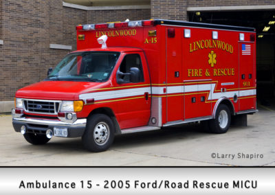 Lincolnwood FD Ambulance 15