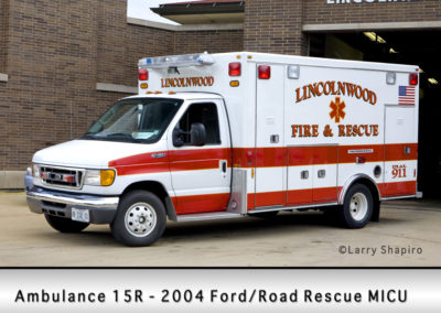 Lincolnwood FD Ambulance 15R