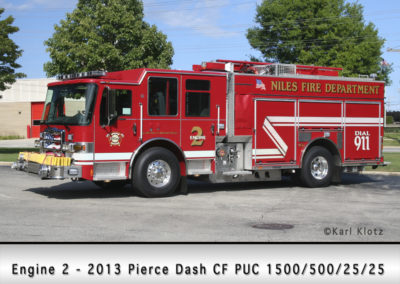 Niles Fire Department Engine 2
