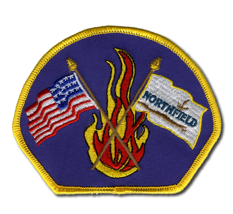 Northfield Fire Department right shoulder patch