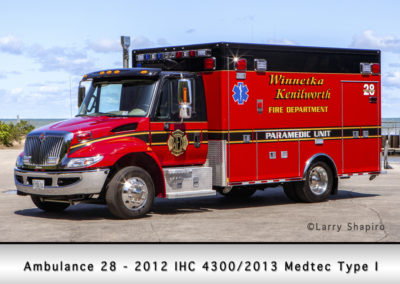 Winnetka Fire Department Ambulance 28