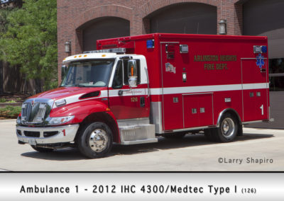 Arlington Heights FD Ambulance 1