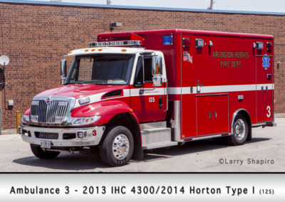 Arlington Heights FD Ambulance 3