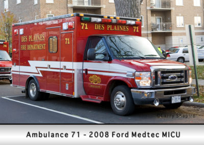 Des Plaines FD Ambulance 61
