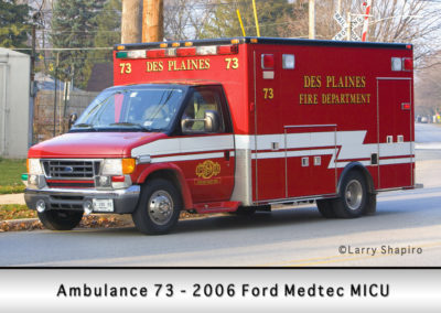 Des Plaines FD Ambulance 63