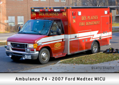 Des Plaines FD Ambulance 61R