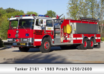 Antioch Fire Department Tanker 2161