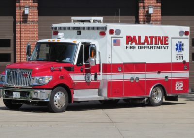 Palatine Ambulance 82 - 2014 IHC TerraStar/Braun Type I MICU