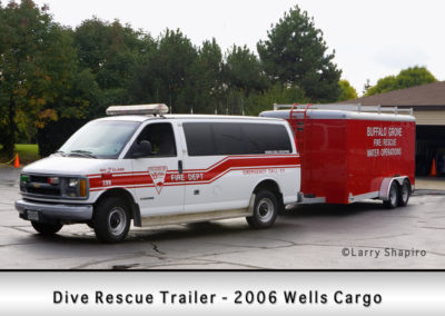 Buffalo Grove Fire Department Dive Rescue Trailer