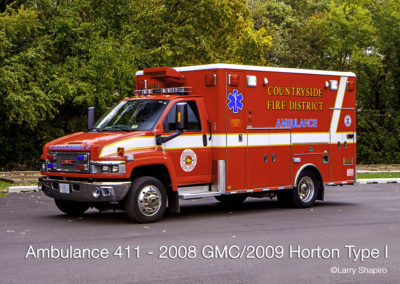 Countryside Fire Protection District Ambulance 411