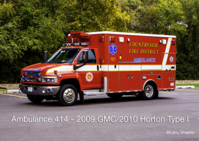 Countryside Fire Protection District Ambulance 414