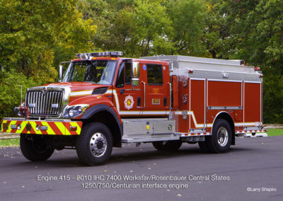 Countryside Fire Protection District Engine 415