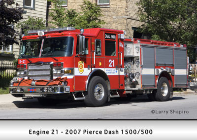 Evanston Fire Department Engine 21