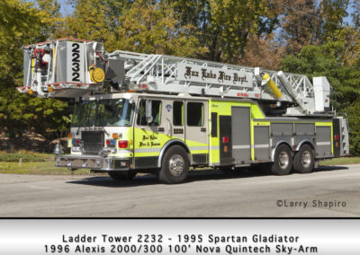 Fox Lake Fire Department Ladder Tower 2232