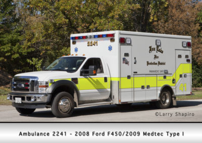 Fox Lake Fire Department Ambulance 2241