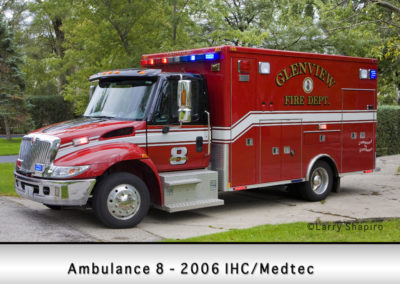 Glenview Fire Department Ambulance 8