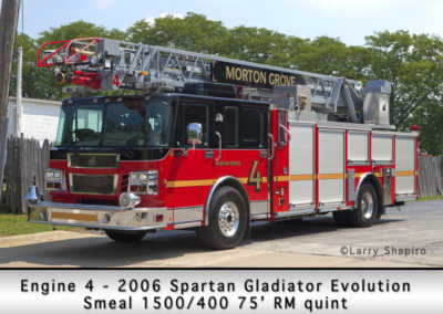 Morton Grove Fire Department Engine 4