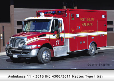 Northbrook Fire Department Ambulance 11