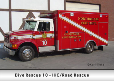 Northbrook Fire Department Dive Rescue 10