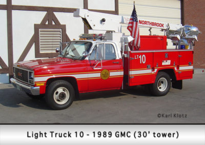 Northbrook Fire Department Light Truck 10
